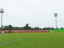 Target Selesai Pekan ini, Pemasangan Lampu Stadion Gelora Bj Habibie Berstandar LIB