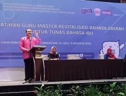 Kepala Balai Bahasa Sulsel Harap Guru Master Bahasa Daerah Tularkan Ilmu ke Siswa dan Rekan Sejawat