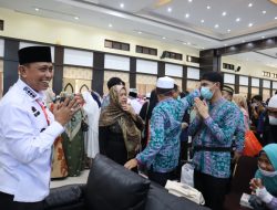 187 Jemaah Haji Wajo Tiba di Asrama Haji Sudiang Makassar, Bupati Wajo Apresiasi PPIH