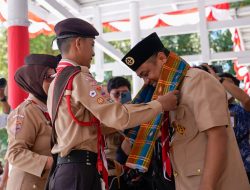 Gubernur Sulsel Lepas 450 Kontingen Daerah Gerakan Pramuka Sulsel Ikuti Jambore Nasional