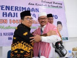 Judas Amir Terima dan Sambut Langsung Kedatangan 53 Jamaah Haji Asal Kota Palopo