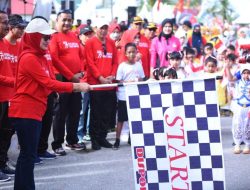 8.000 Peserta Ikuti Jalan Santai HUT Ke-77 RI, Indah; Terima Kasih, para Sponsor