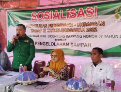 Sosper di Kelurahan Rappang Ketua PPP Sidrap Bahas Pengelolaan Sampah