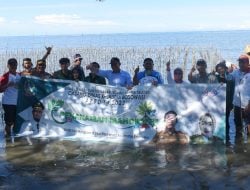 Rawat Ekosistem, CDK Bosowasi Tanam 38 Ribu Batang Mangrove di Pancaitana Bone