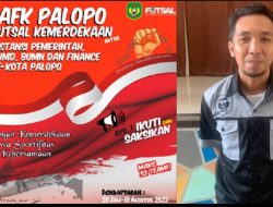 Turnamen Futsal Kemerdakaan, AFK Palopo Siapkan Hadiah Rp10 Juta