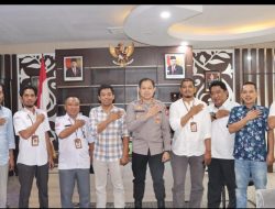 Jelang Pemilu 2024, KPU Luwu Jalin Silaturahmi dengan Kapolres