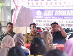 Ari Ashari Ilham Tampung Aspirasi Soal Bansos di Kampung Buyang, Mariso