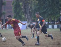 Kapolda Cup 2022: Brigade FC VS Polres Pinrang Berakhir Imbang