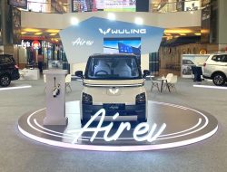 Wuling Resmi Memperkenalkan Kendaraan Listrik Pertamanya, Air ev di Makassar