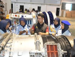 Belajar Kedirgantaraan, Taruna SMK Teknologi An-Nas Mandai Sambangi Poltekbang Makassar