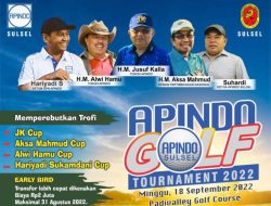 Apindo Golf Sulsel Tournament 2022 Pegolf The Best Net II Boyong Trofi Alwi Hamu