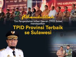 Sulsel Sebagai TPID Provinsi Terbaik Wilayah Sulawesi, Menko Perekonomian:  Mampu Mengendalikan Inflasi