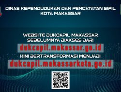 Tampilkan Laman Baru Layanan Adminduk, Disdukcapil Makassar: Sudah Bisa Diakses Warga