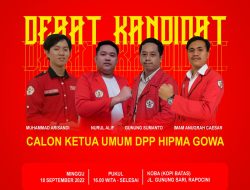 HIPMA Gowa Gelar Debat Kandidat Caketum DPP