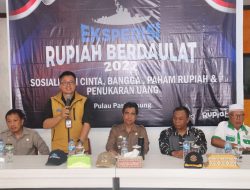 Tim Ekspedisi Rupiah Berdaulat BI Sosialisasi Cinta, Bangga dan Paham Rupiah di Pulau Gusung Selayar