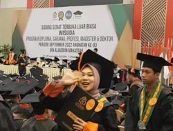 UINAM Cetak 2033 Sarjana, Prof Hamdan: Harus Miliki Surplus Kemampuan