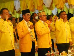 Pelantikan Golkar Bone, Fahsar Padjalangi Suarakan Airlangga Presidenku dan Taufan Pawe Gubernurku