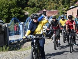 Golkar Luwu Utara Gelar Sepeda Santai, Siapkan Hadiah Utama Seekor Sapi