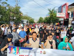 Relawan Anies Memanggil di Car Free Day Boulevard Makassar