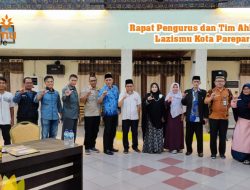 Tim Ahli Lazismu Parepare Terbentuk, Erna Rasyid Taufan Konsolidasi Job Pengurus