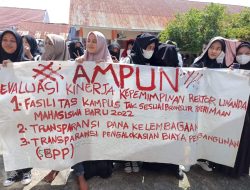 Terkait Fasilitas Kampus, AMPUN Demo Rektor Unanda Palopo