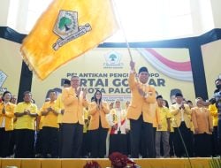 Pelantikan Golkar Palopo, RMB Siapkan Kader Milenial Menangkan Airlangga Presiden dan Taufan Pawe Gubernur