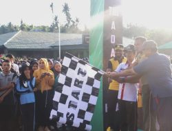 Unik, Peringatan HUT ke-77 TNI di Selayar Diwarnai Jalan Santai dan Makan Bakso Massal