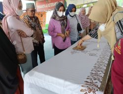 Lapas Muara Enim Produksi Kain Batik, Pernah Dibeli Pj Bupati Muara Enim