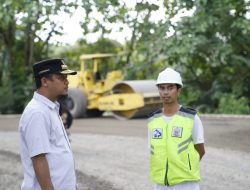 Gubernur Sulsel Tinjau Langsung Rekonstruksi Ruas Ujung Lamuru – Palattae