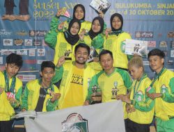 Bikin Bangga, Atlet Parepare Sapu Bersih Medali Emas Cabor Tenis Meja di Porprov XVII