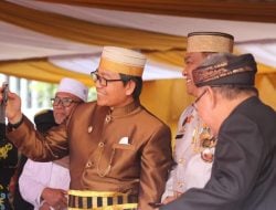 Hadiri HUT ke-10 Kalimantan Utara, Wabup Lutra Suaib Disambut Langsung Gubernur Zainal Arifin Paliwang