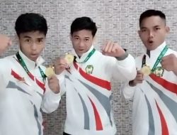 Cabor Karate Kontingen Gowa Amankan 2 Medali Emas di Porprov Sulsel
