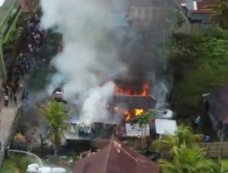 Satu Rumah Ludes Terbakar di Rijang Pittu