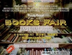 Gandeng Penerbit Erlangga dan Prenada Media, Perpustakaan FTK UINAM Gelar Book Fair