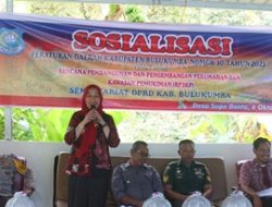 Legislator F-PKB DPRD Bulukumba Sosialisasi Perda Perumahan dan Pemukiman