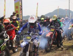ODTA Jelajah Kaki Gunung Latimojong Brimob Sulsel Catat Rekor Rider Terbanyak