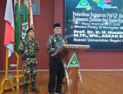Hadiri Pelantikan GP Ansor Sulsel, Rektor UNM: Kader Ansor Beri Kontribusi Jaga Ulama dan Umat