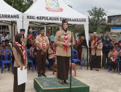 Lawatan ke Pulau Sangkarrang, Wawali Makassar Fatmawati Buka Lomba Tingkat II Pramuka