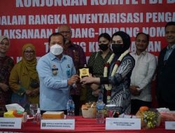 Kakanwil Kemenkumham Sumsel Sambut Kunjungan Komite I DPD RI di Kantor Imigrasi Palembang