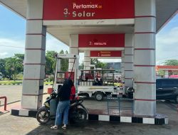 Meski Dilarang, SPBU Tepo Layani Pembelian BBM Solar Subsidi Gunakan Jerigen