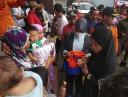Indira Yusuf, Kunjungi Warga Terdampak Banjir di Kecamatan Biringkanaya