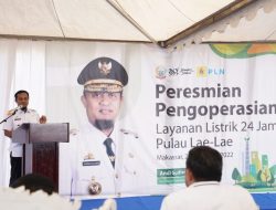 Listrik Pulau Lae-Lae Telah Beroperasi 24 Jam