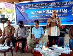 Anggota DPRD Wajo Andi Muliana Sam Siap Perjuangkan Masyarakat Gilireng