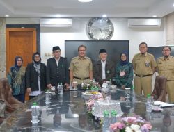Panitia Peresmian Gedung IMMIM dan Peringatan 100 Tahun Fadeli Luran Silaturrahmi ke Walikota Makassar