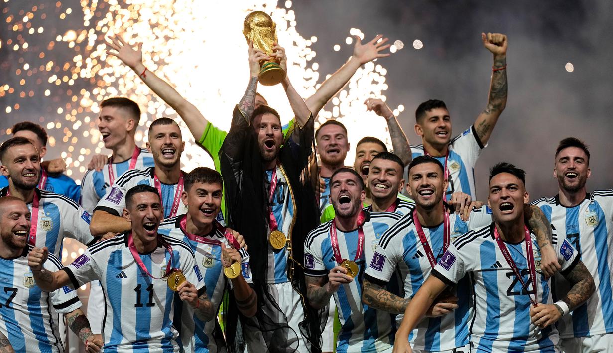 Lionel Messi Akhirnya Berhasil Membawa Argentina Menjadi Juara Piala Dunia  2022 - Rakyat Sulsel