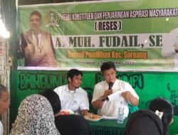 Reses, Andi Fudail Serap Aspirasi Warga Bukit Harapan