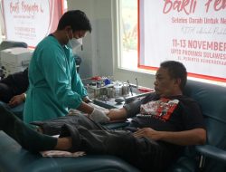 Kolaborasi Komunitas di Makassar Sumbangkan 136 Kantong Darah