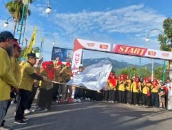 Wali Kota Palopo Lepas Jalan Santai HGN dan HUT PGRI ke-77