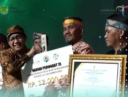 Desa Rinding Allo di Lutra Raih Penghargaan Lomba Promosi Desa Wisata Nusantara Tahun 2022