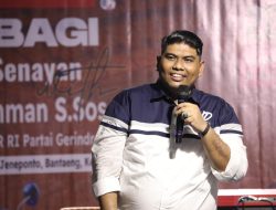 Maju DPR RI, Bacaleg Gerindra Andi Anhar Rahman Siapkan 1.000 Relawan di Makassar